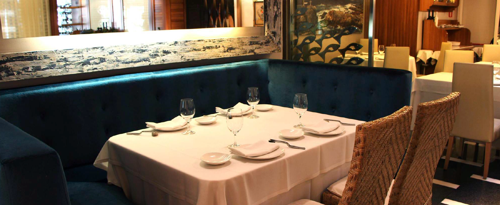 Mesa preparada en RíasKru